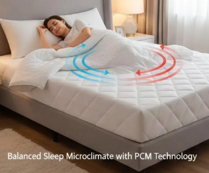 How PCM Technology Creates a Balanced Sleep Microclimate