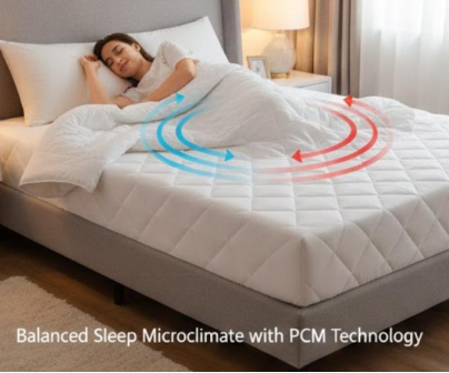 How PCM Technology Creates a Balanced Sleep Microclimate