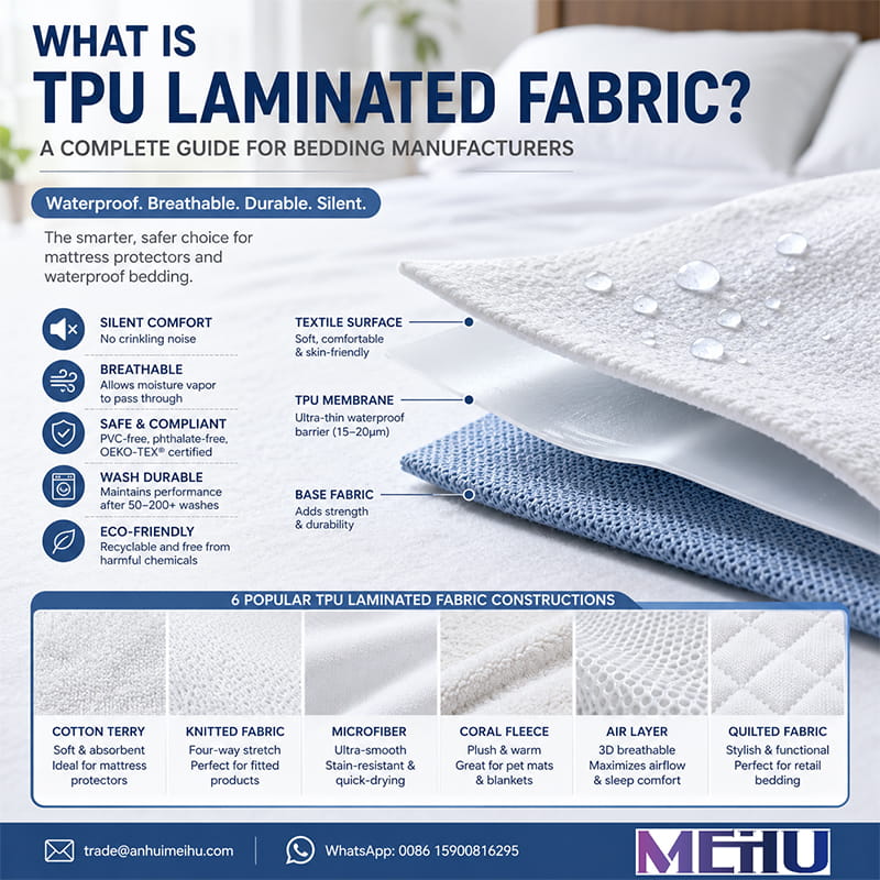 What Is TPU Laminated Fabric? A Complete Guide for Bedding Manufacturers