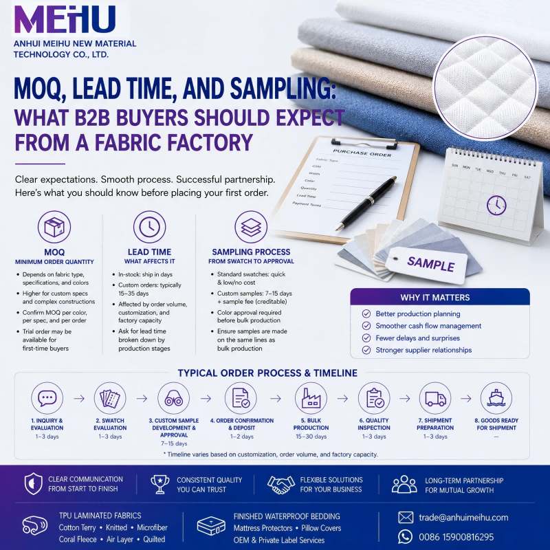 What B2B Buyers Should Expect from a Fabric Factory
